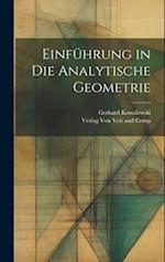 Einführung in die Analytische Geometrie