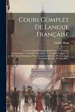 Cours Complet De Langue Française