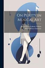 On Purity in Musical Art 