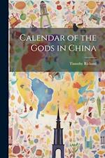 Calendar of the Gods in China 
