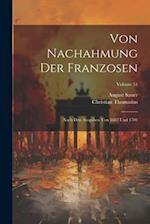 Von Nachahmung Der Franzosen