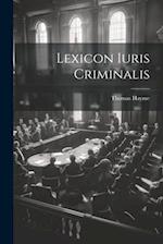 Lexicon Iuris Criminalis 