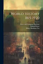 World History 1815-1920 