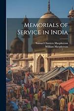 Memorials of Service in India 