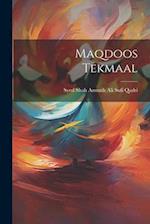 Maqdoos Tekmaal