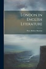 London in English Literature 