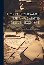Correspondance De C.-A Sainte-Beuve (1822-1865)