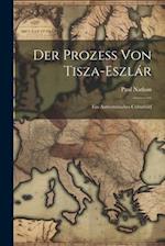 Der Prozess Von Tisza-Eszlár