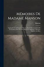 Mémoires De Madame Manson