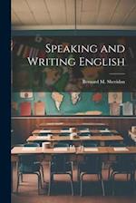 Speaking and Writing English 