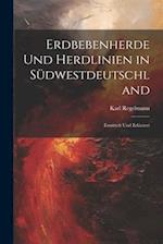 Erdbebenherde Und Herdlinien in Südwestdeutschland