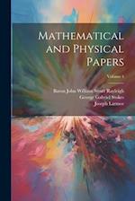 Mathematical and Physical Papers; Volume 4 