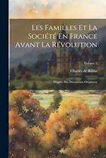 Les Familles Et La Société En France Avant La Révolution