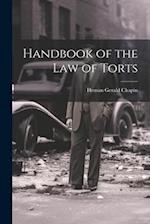Handbook of the Law of Torts 