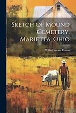 Sketch of Mound Cemetery, Marietta, Ohio 