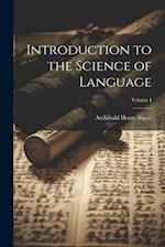 Introduction to the Science of Language; Volume I 