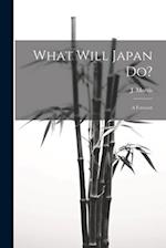 What Will Japan Do?: A Forecast 