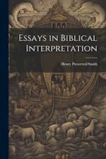 Essays in Biblical Interpretation 