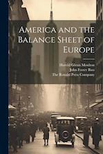 America and the Balance Sheet of Europe 