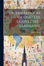 Sixteen Saviours or One? The Gospels Not Brahmanic 