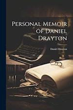 Personal Memoir of Daniel Drayton 