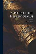 Aspects of the Hebrew Genius 