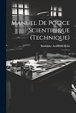 Manuel de police scientifique (technique)