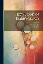 Text-book of Embryology 