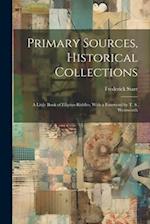 Primary Sources, Historical Collections: A Little Book of Filipino Riddles, With a Foreword by T. S. Wentworth 