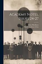 Academy Notes, Issues 24-27 