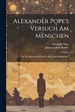 Alexander Pope's versuch am Menschen