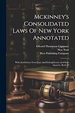 Mckinney's Consolidated Laws Of New York Annotated: With Annotations From State And Federal Courts And State Agencies, Book 19 