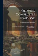 Oeuvres Complletes D'ausone
