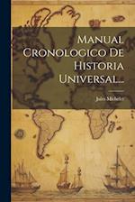Manual Cronologico De Historia Universal...