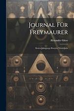 Journal für Freymaurer