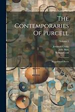 The Contemporaries Of Purcell: Harpsichord Pieces; Volume 1 