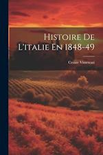 Histoire De L'italie En 1848-49