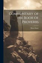 Commentary of the Book of Proverbs 