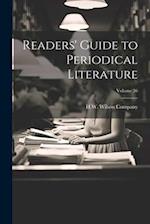 Readers' Guide to Periodical Literature; Volume 26 