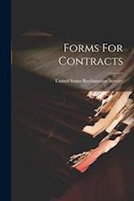 Forms For Contracts 