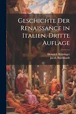 Geschichte der Renaissance in Italien, Dritte Auflage