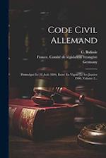 Code Civil Allemand