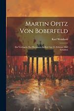 Martin Opitz Von Boberfeld