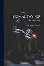 Thomas Taylor: The Platonist, 1758-1835 