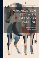 Immunization Tests With Glanders Vaccine 