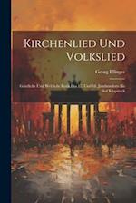 Kirchenlied Und Volkslied