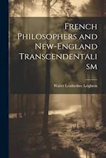 French Philosophers and New-England Transcendentalism 