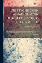 Die Psychischen Schädigungen Durch Kopfschuss Im Kriege 1914-