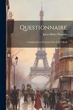 Questionnaire: A Supplement to Worman's First French Book 