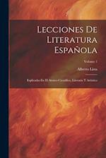 Lecciones De Literatura Española